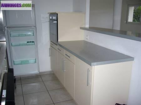 Loue T4 DUPLEX-JARDIN