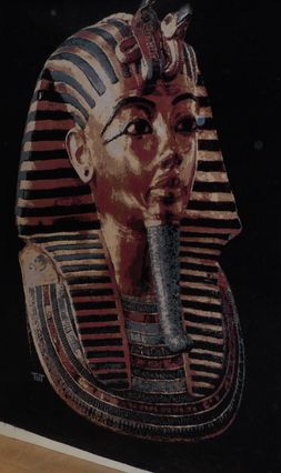 Tapis egyptien Toutânkhamon