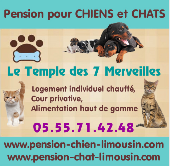 Pension pour chiens en haute-vienne limousin 87