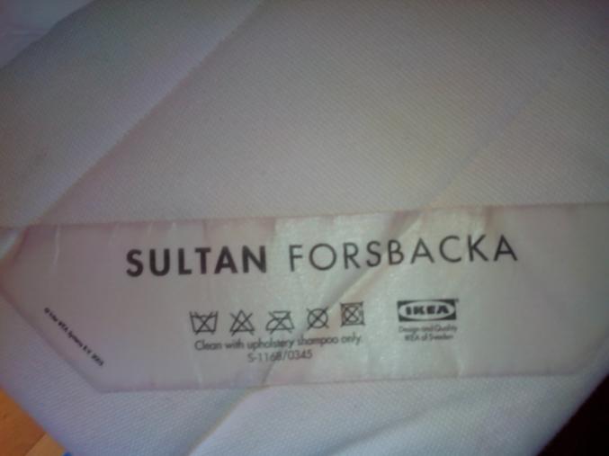 Matelas Ikea SULTAN FORSBACKA Dim 90x200cm
