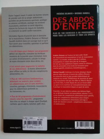 Livre Des Abdos d'Enfer