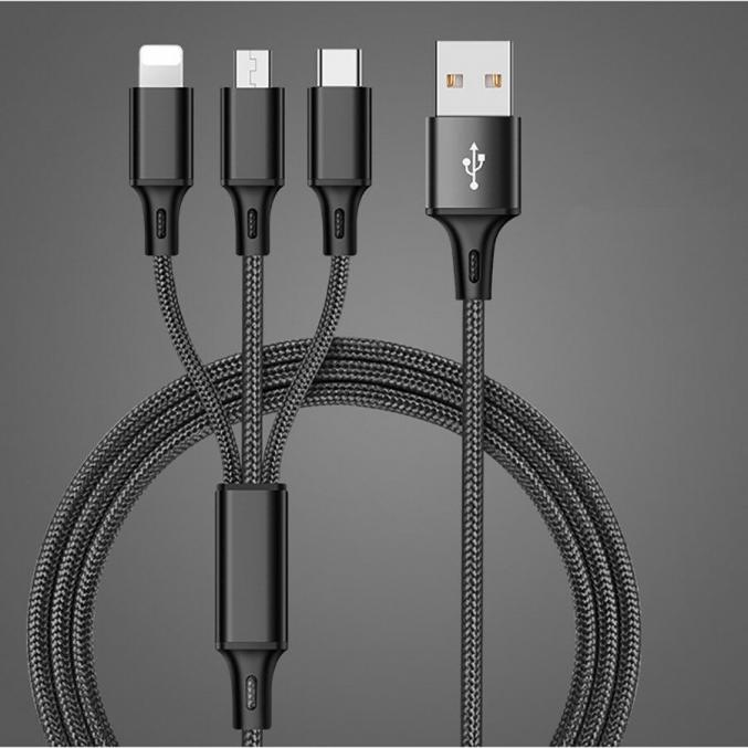 Câble Chargeur Universel 3 en 1