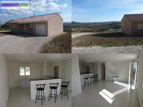 Montpezat, maison neuve 5 pièces à louer