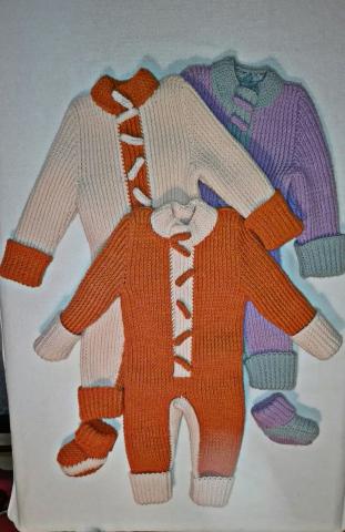 Combinaison d'hiver bébé 2-5 mois