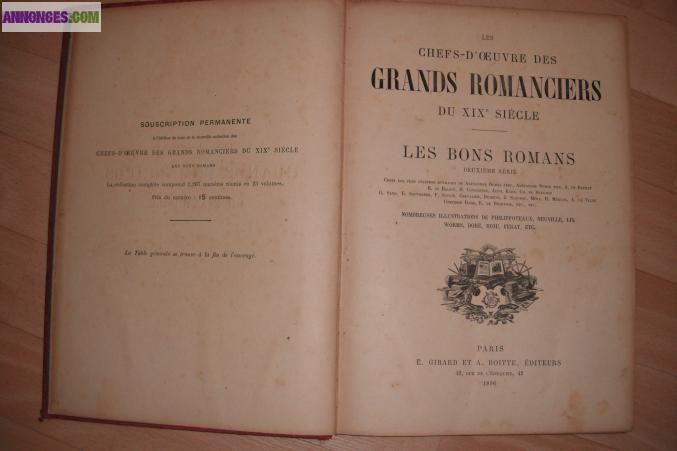 Grands romanciers