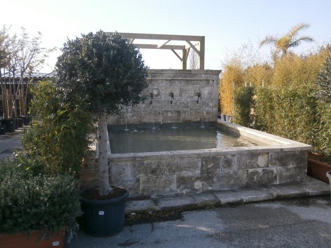 Grande fontaine mural