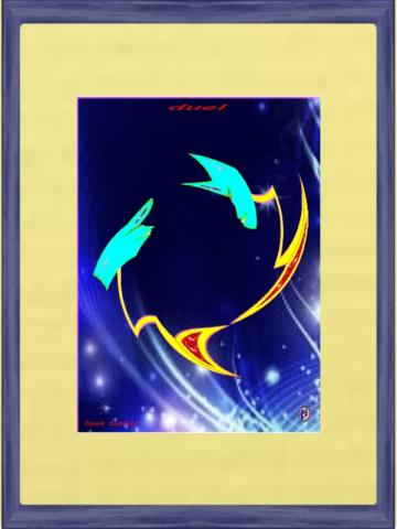 Dessins imprimés aux jets d'encres