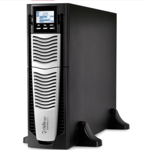 Onduleur professionnel RIELLO SDU10KVA Rackable – 2 Box Batteries – SNMP – 4 200€ HT