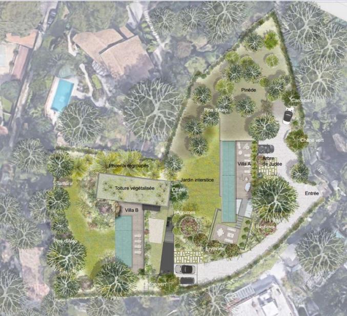 Terrain à bâtir de 2600m² dans un emplacement de choix