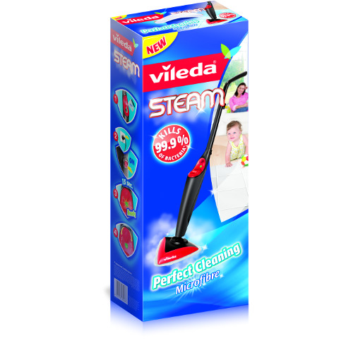 Moppe à vapeur Vileda Steam pour les foyers avec mascottes