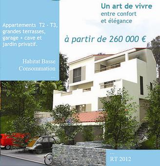 VENTE de 4 Appartements de 2 à 3 pièces
