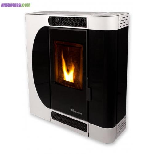 POÊLES À AIR - GRANULÉS DE BOIS - CIES 10 KW - ECOFOREST