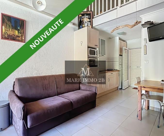 En Exclusivité :Studio mezzanine en dernier étage