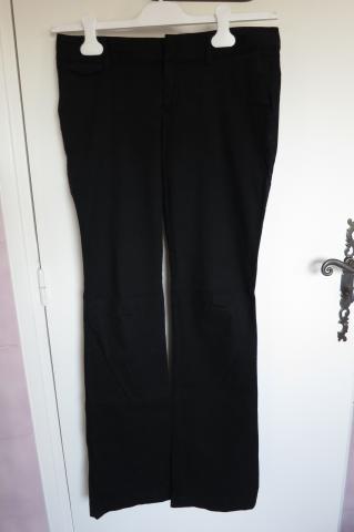 1936:pantalon noir t38 zara mpc28 