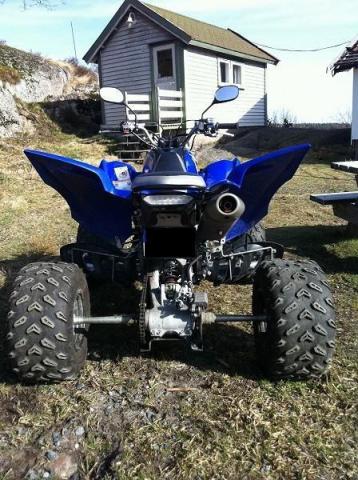 Quad yamaha Raptor 700 (homologué 2 places) 