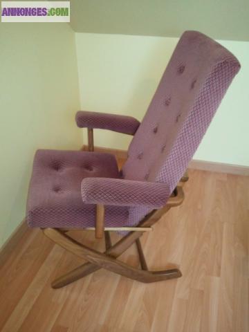 Fauteuil en tissu