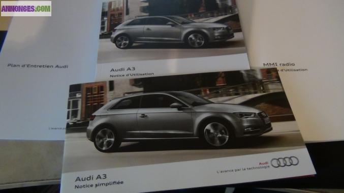 Notice audi a3