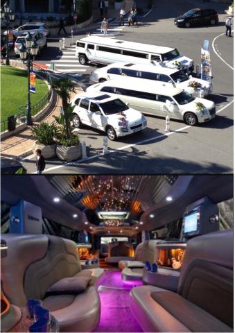 MARIAGE  = LIMOUSINE  Extra longue + CHAMPAGNE   PROMO LIMOUSINE LINCOLN  NICE