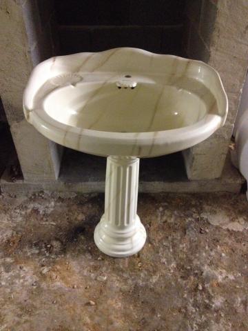 Lavabo + colonne