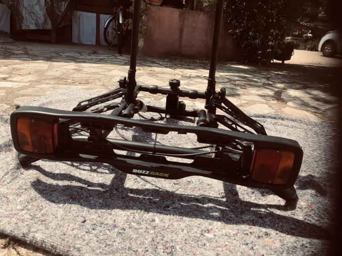 Porte vélos sur attelage