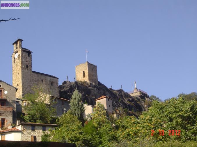Terrain et sa veille maison