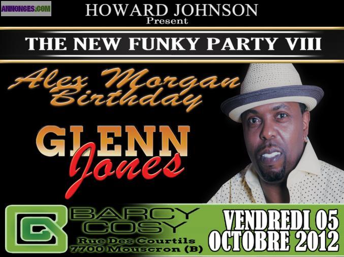 GLENN JONES - Live - The New Funky Party 8 !!!