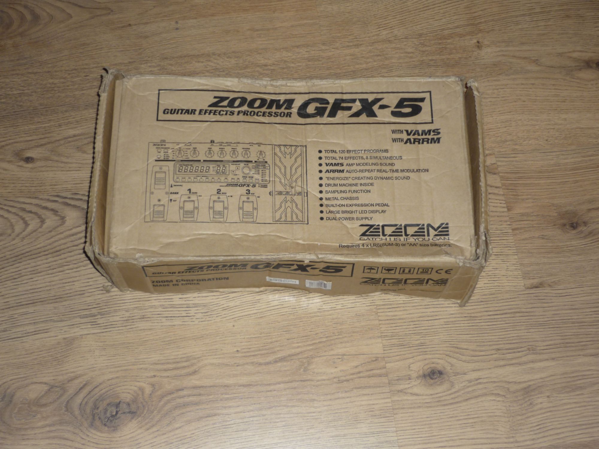 Pédalier Multi-Effets - Zoom Gfx-5