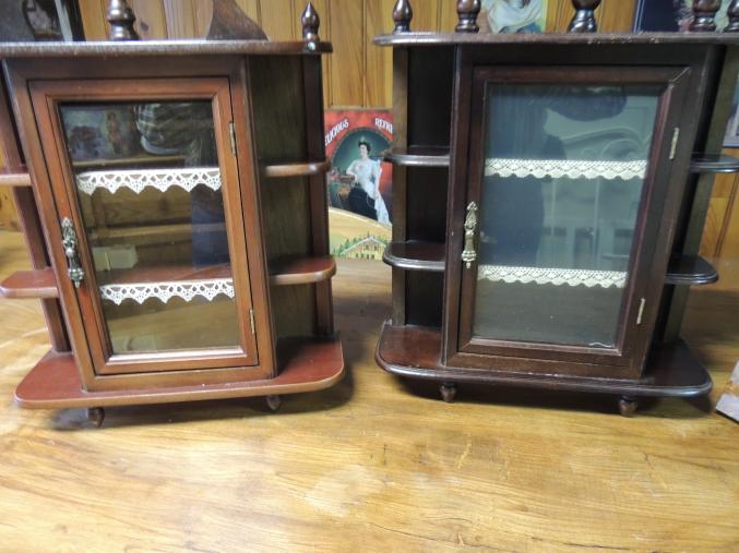 Vitrines pour fèves de collection