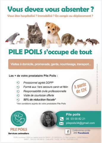 Visite à domicile - Promenades - Gardes - Transport