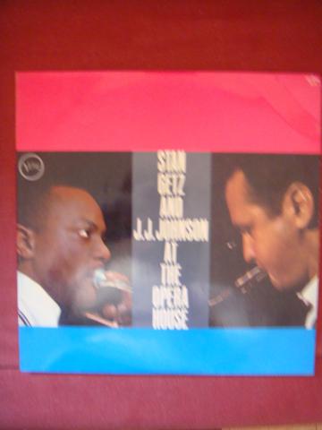 Disque vinyl 33 tours " At the opera house" de Stan GETZ et J.J. JOHNSON