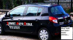 Lettrage adhesif msf decoupe texte et logo