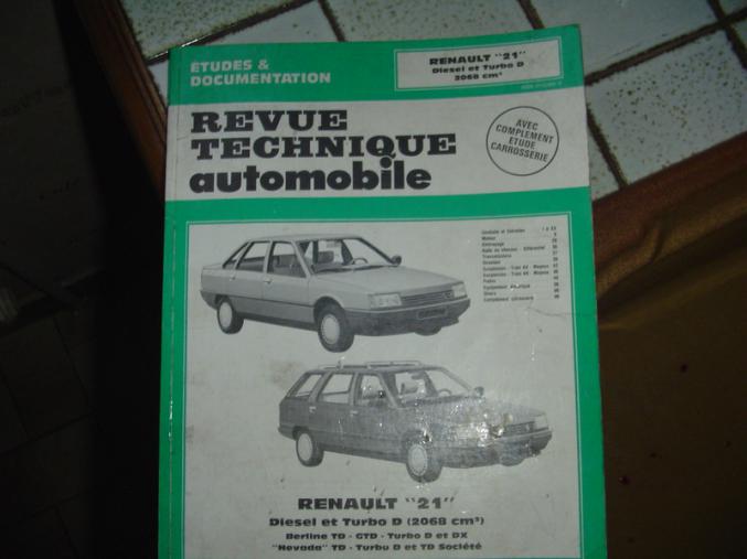 Revue technique automoblile RTA