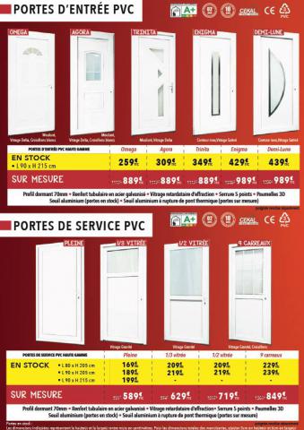 Menuiseries PVC, ALU à prix très interessant