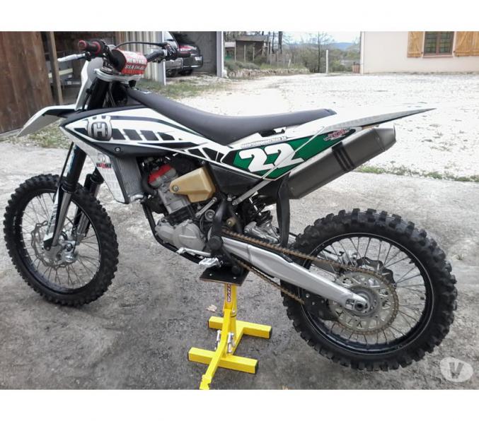 Moto cross Husqvarna 450 TC de 2013