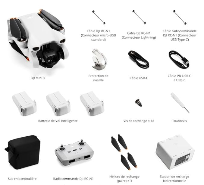 Bundle DJI Mini 3 Fly