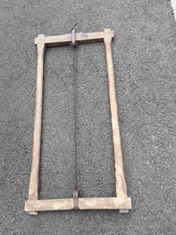 Ancienne scie à tenons