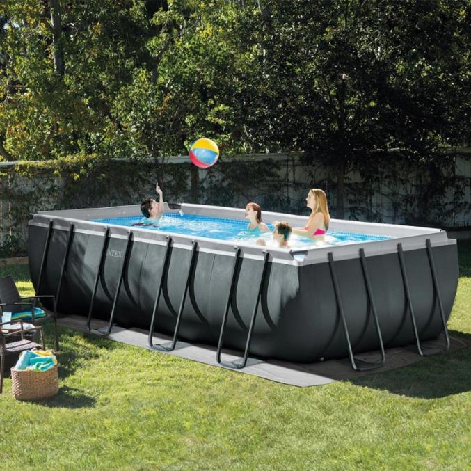 Piscine tubulaire Intex Ultra XTR 5,49 x 2,74 x 1,32 m, rectangulaire + accessoires