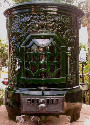 Poele a bois Charbon restauré