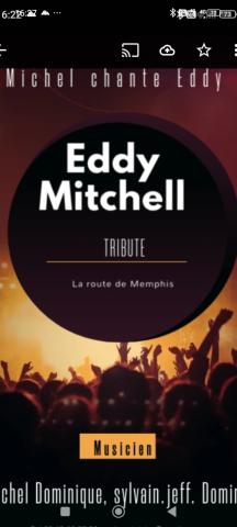 Michel chante Eddy tribute 