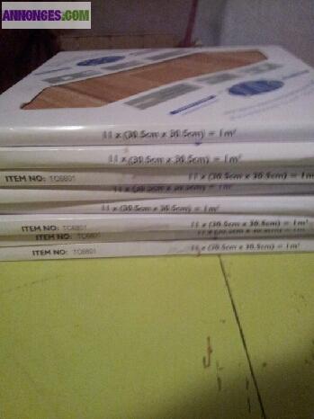 Lot de dalles PVC autocollantes