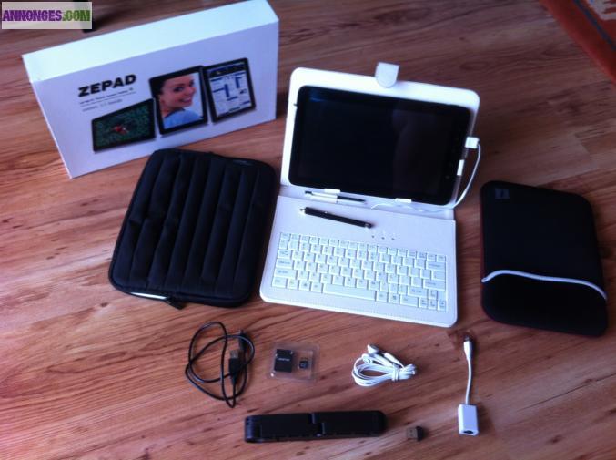 Tablette Zenithink ZTPAD ZT280 C91 + accessoires