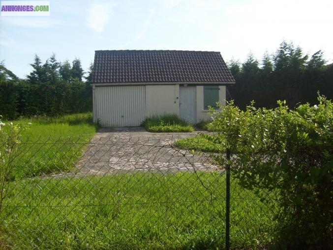 Terrain +cuisine+garage