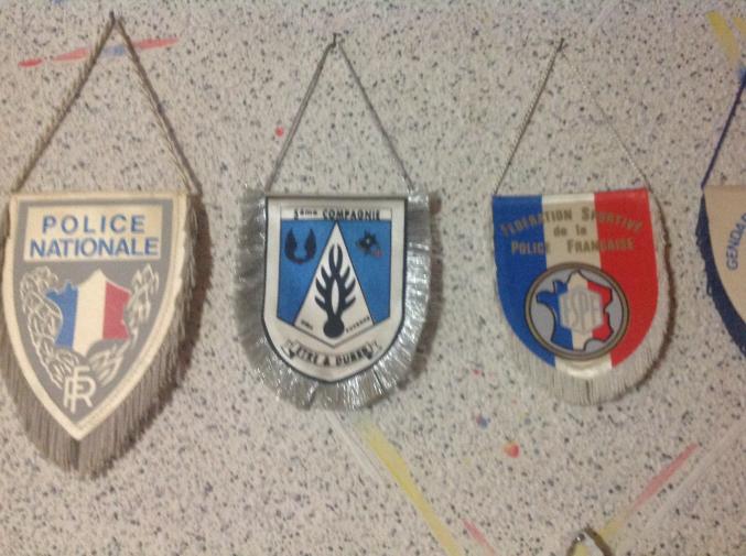 Fanions Police/Gendarmerie