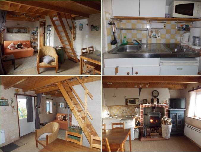 Petit gite avec cheminée Monts d'Arrée, 30 min mer