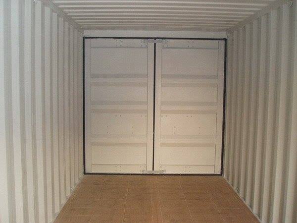 Conteneurs maritimes de stockage de matériaux