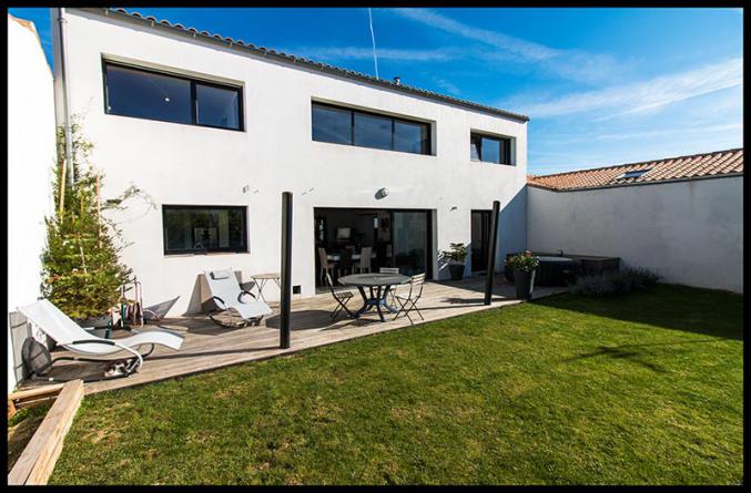 Maison contemporaine 3 chambres + coin bureau