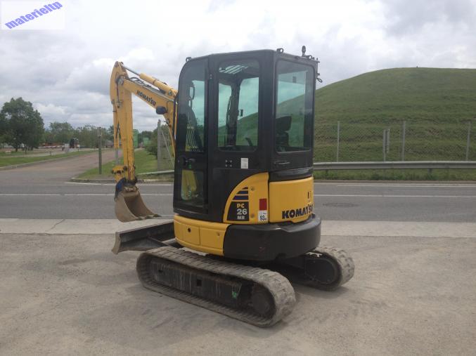 Mini pelle Komatsu 2t7 2006