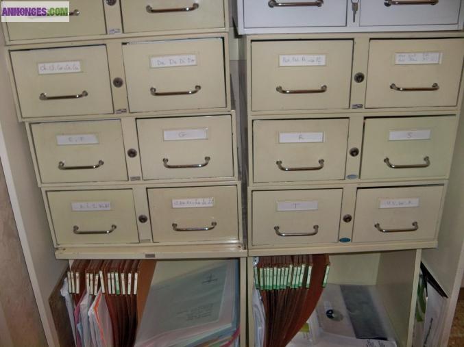 Meuble rangement dossiers