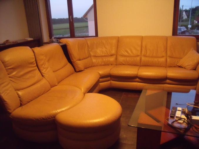 Salon en cuir