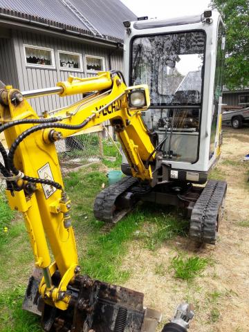 Mini pelle Yuchai Yc15-18